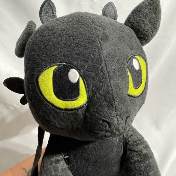 Build A Bear Workshop Toothless How To Train Your Dragon Dreamworks Euc - Picture 9 of 9